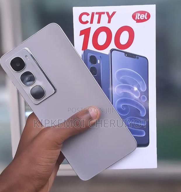 New Itel City 100 128 GB Black
