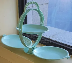 *Creative Folding 3 Layer Plate Fruit Rack