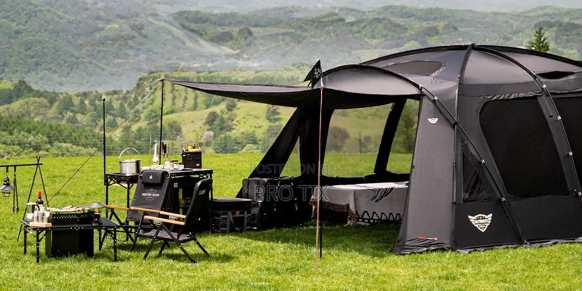 Camping Kitchen 4p Standard Tent Outdoor Family Shelter