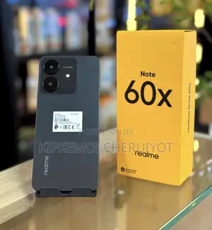 New Realme Note 60x 64 GB Black