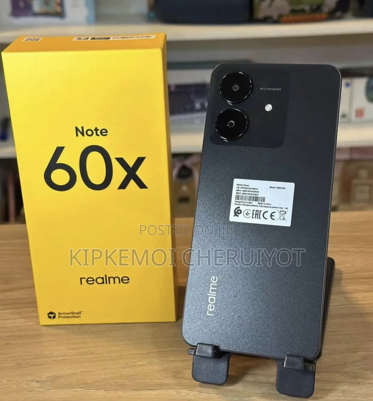 New Realme Note 60x 64 GB Black
