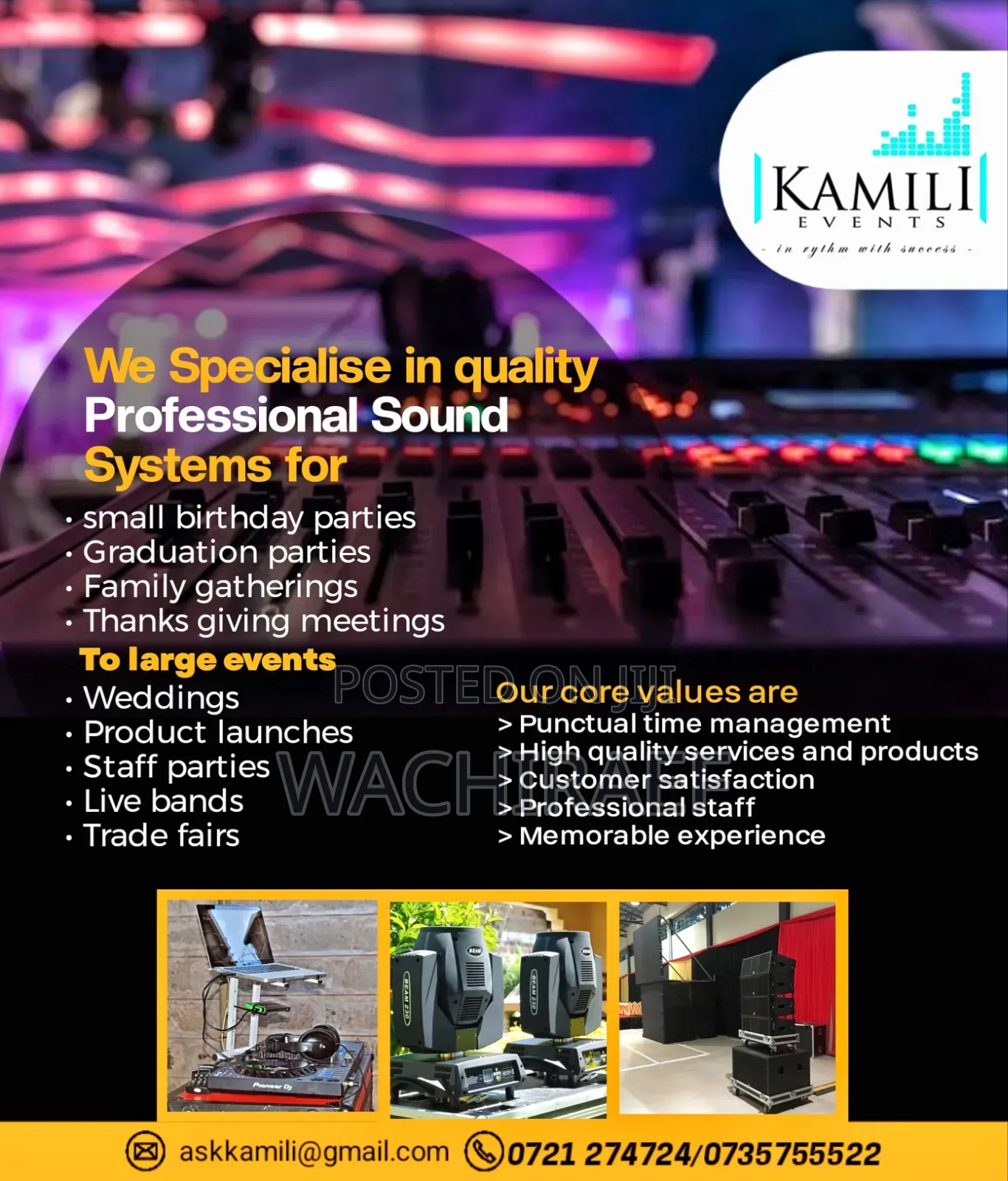 Sound Systems and Public Address