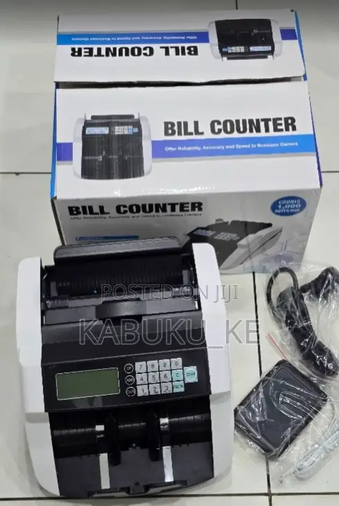 Bill Counter Money Cash Machine Count Currency Counterfeit Detection