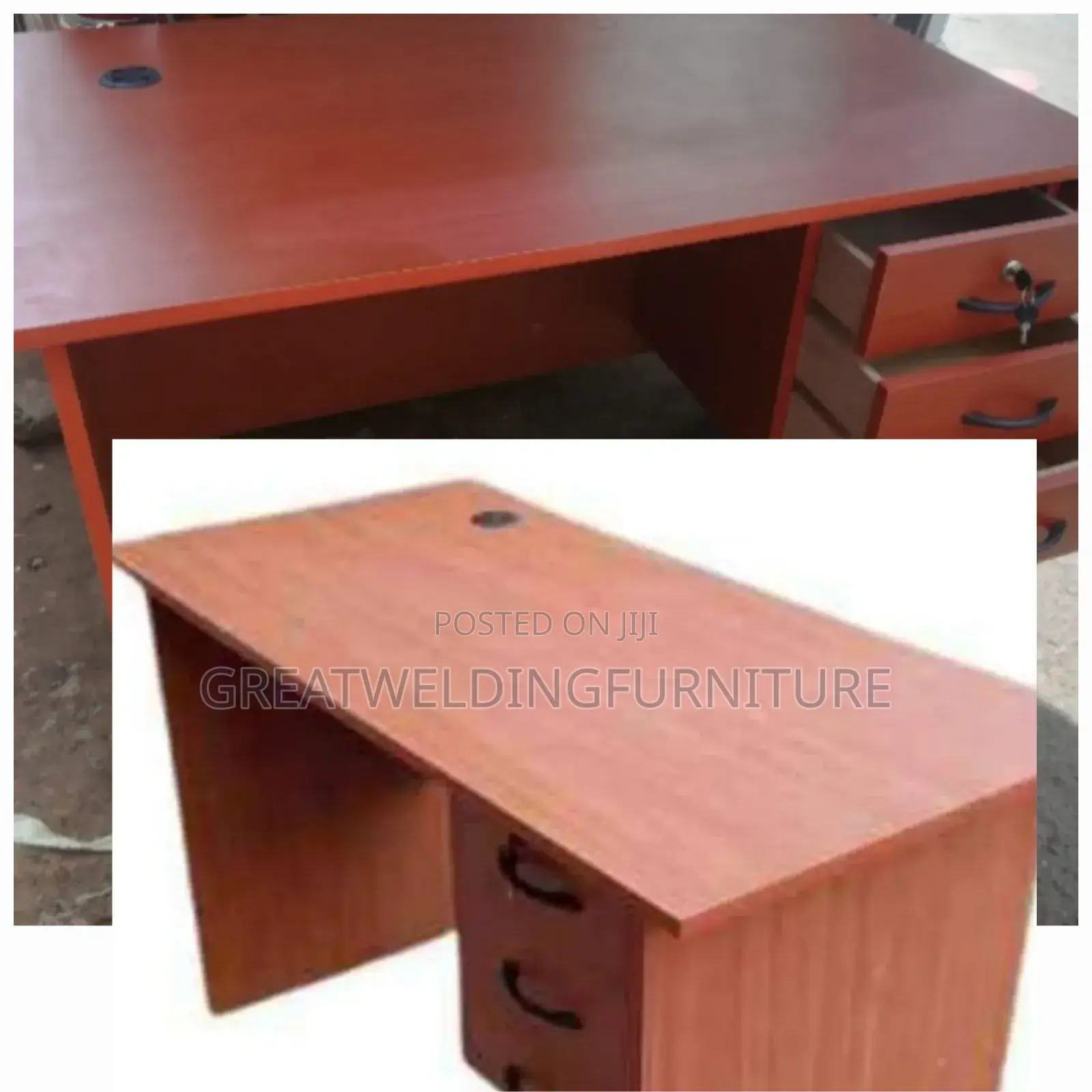 Modern Brown Office Desk