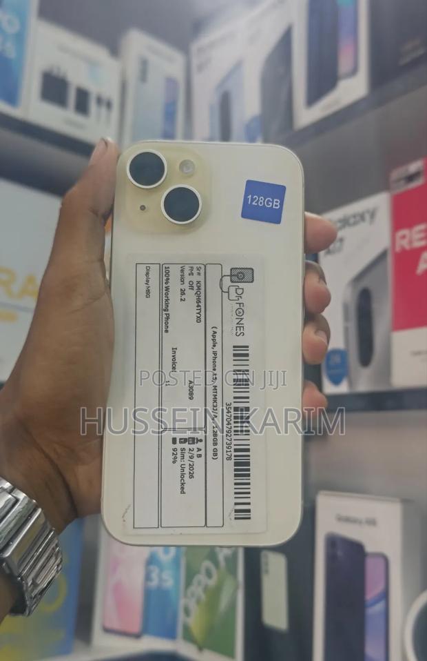 Apple iPhone 15 128 GB White - thumbnail 2