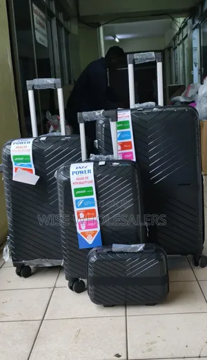 *4 in 1 Luxurious Unbreakable Suitcase Double Zip