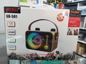 This Is a SDRD Sd-501 Portable Bluetooth Karaoke Speaker