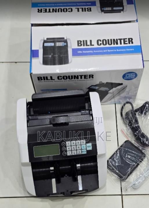 Money Counter Bill Counter Cash Counting Machine + Counterfeit Detect