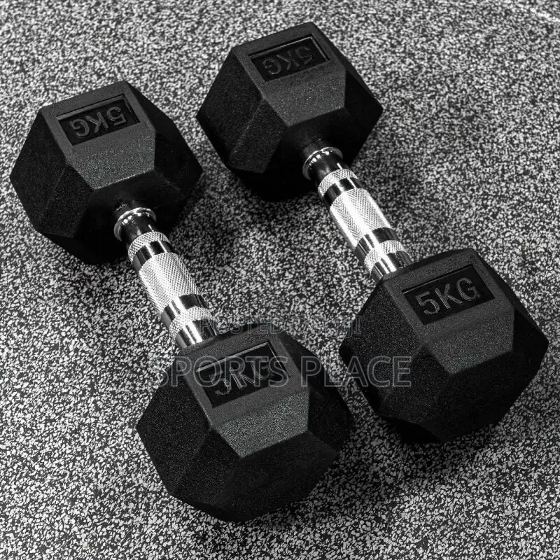 5 Kg Hexagonal Dumbells Pair(2)