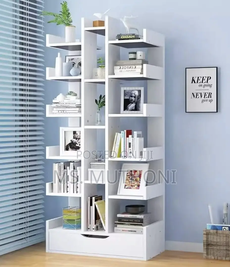 Diy 15-Tier Multi-Purpose Bookshelf