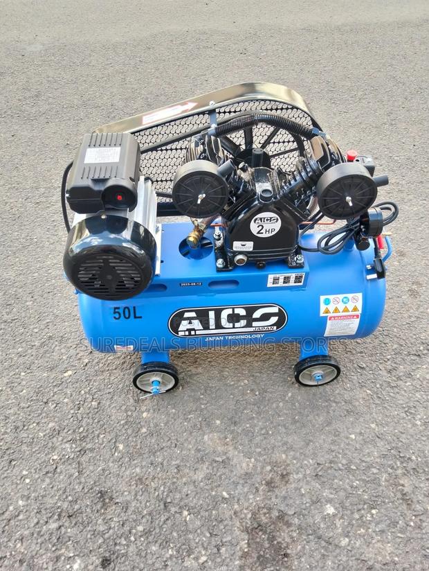 Aico Japan 50-Liter Air Compressor With a 2hp Motor. - thumbnail 3