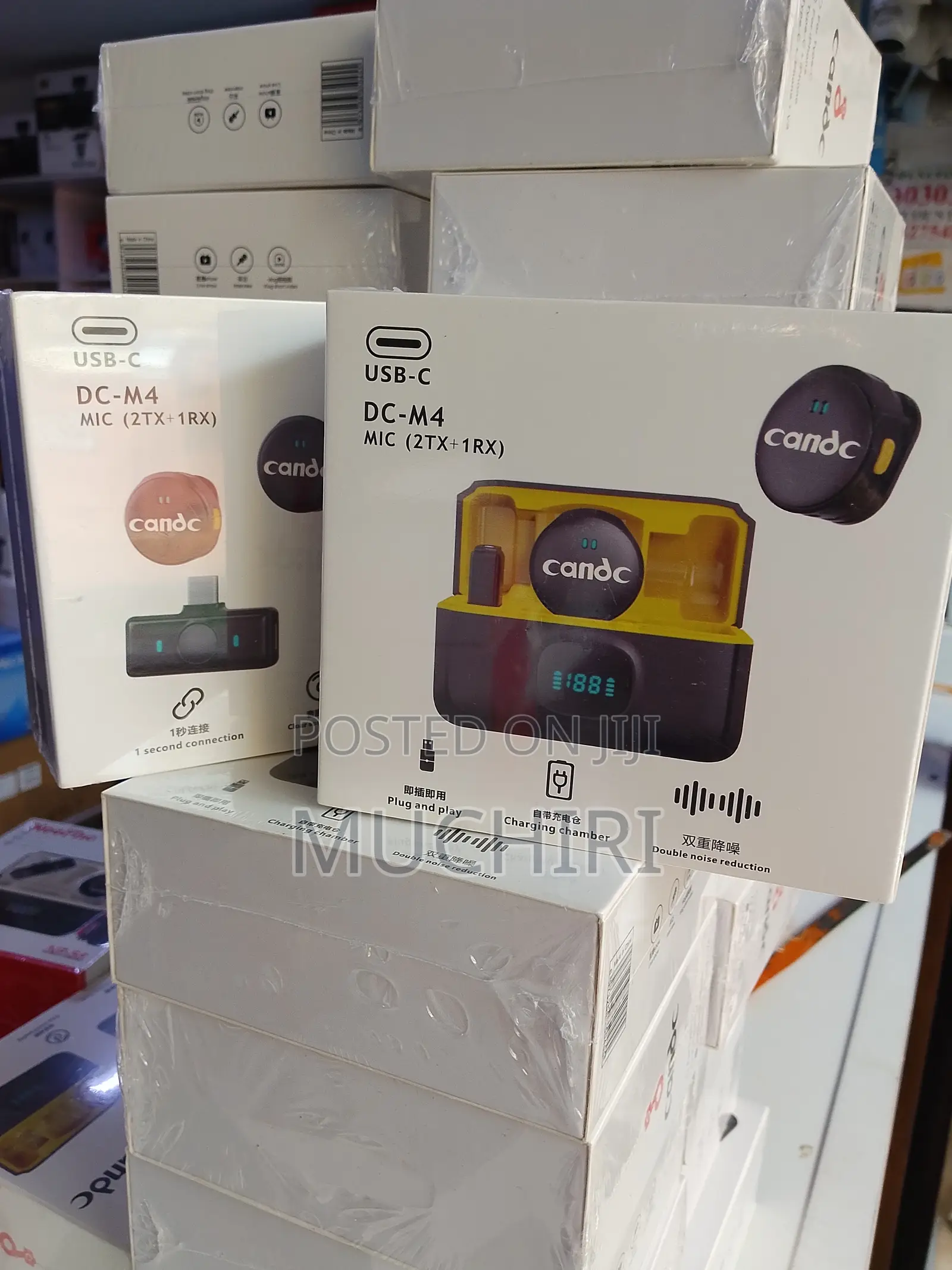 Candc Dc-M4 Wireless Mic Kit – Type C iPhone | 2tx+1rx