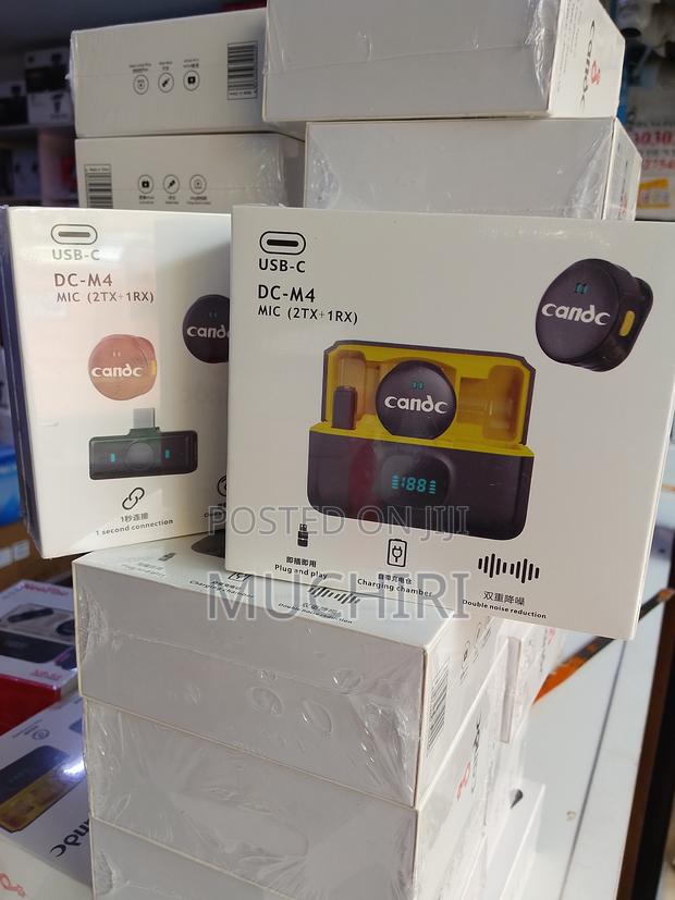 Candc Dc-M4 Wireless Mic Kit – Type C iPhone | 2tx+1rx