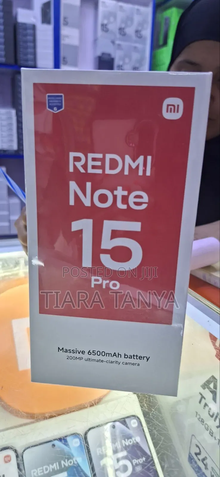 New Xiaomi Redmi Note 15 Pro 256 GB Black