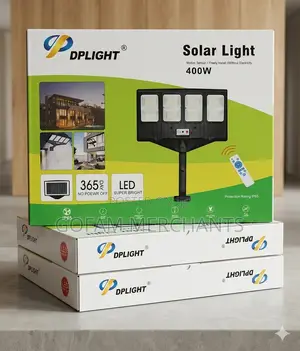 400w Solar Flood Light Dp Type –Ultra Bright Waterproof Security Light
