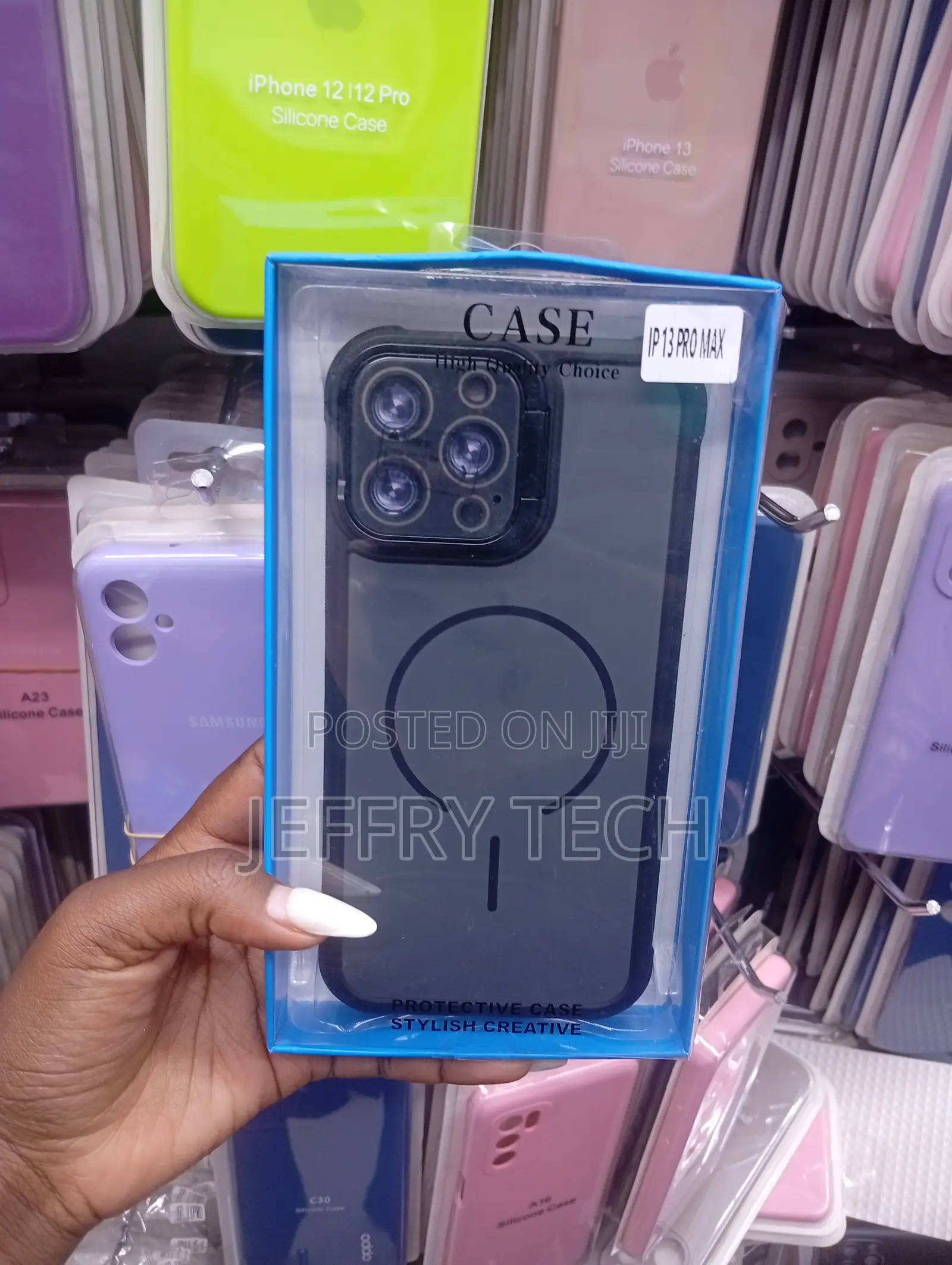 iPhone 13 Pro Max Black Protective Case