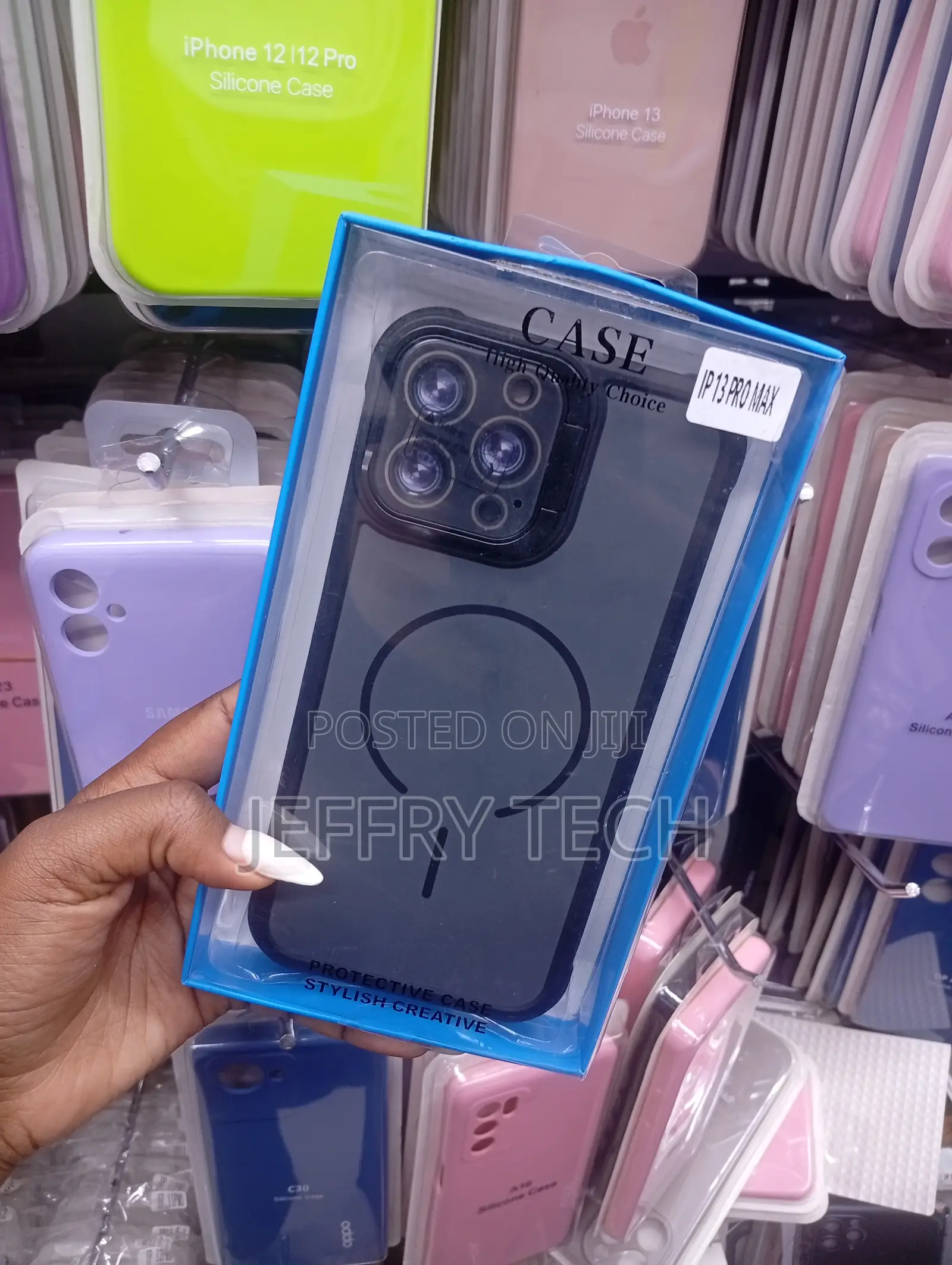 iPhone 13 Pro Max Black Protective Case