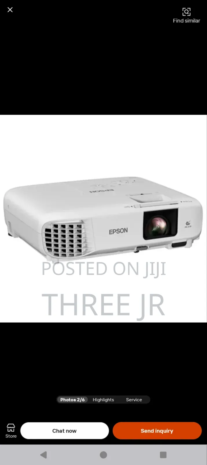 Epson Eb X49 With 3600 Lumens Now at 68000ksh