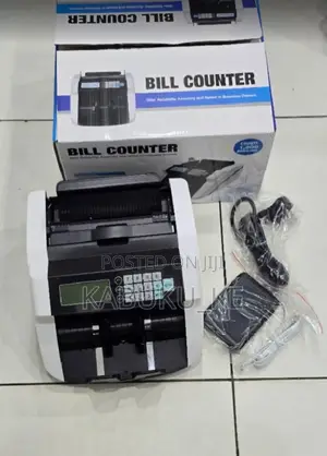 High Quality Automatic Bill Money Counting Machine + Fake Detection