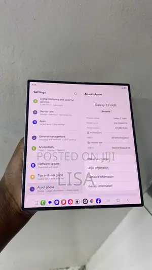 Samsung Galaxy Z Fold6 256 GB Gray