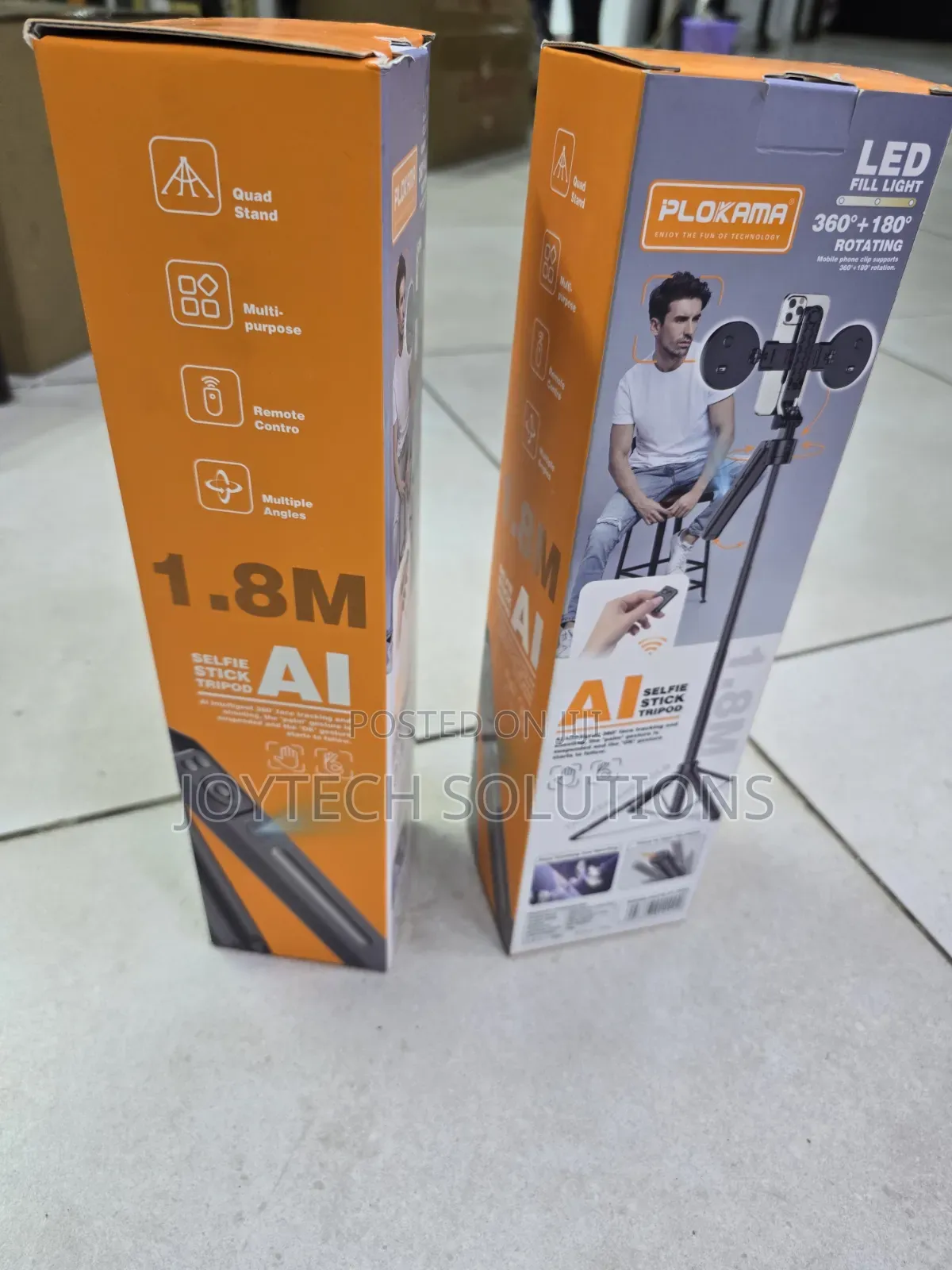  Ai Selfie Stick Tripod 360 Rotation Bluetooth Plokama A7 Pro [ 1.8m