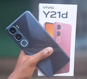 New Vivo Y21d 128 GB Black
