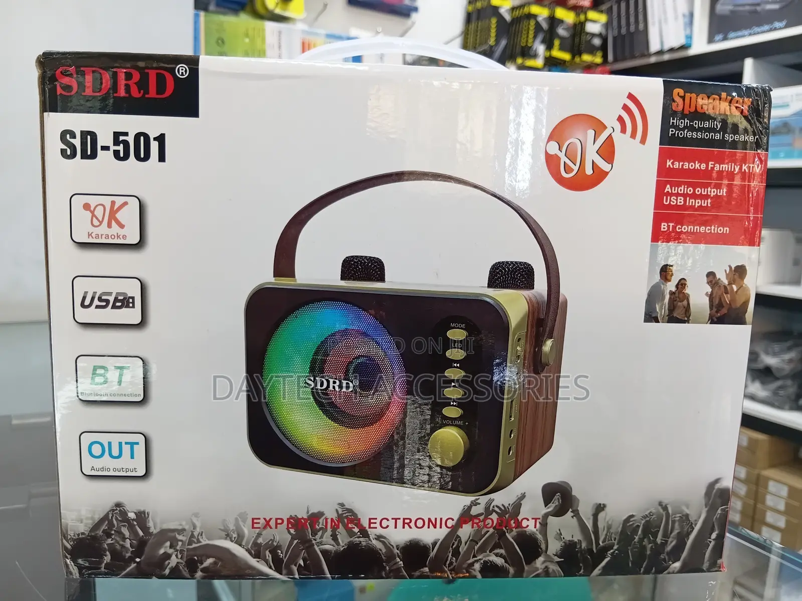 Portable Home Karaoke Speaker.