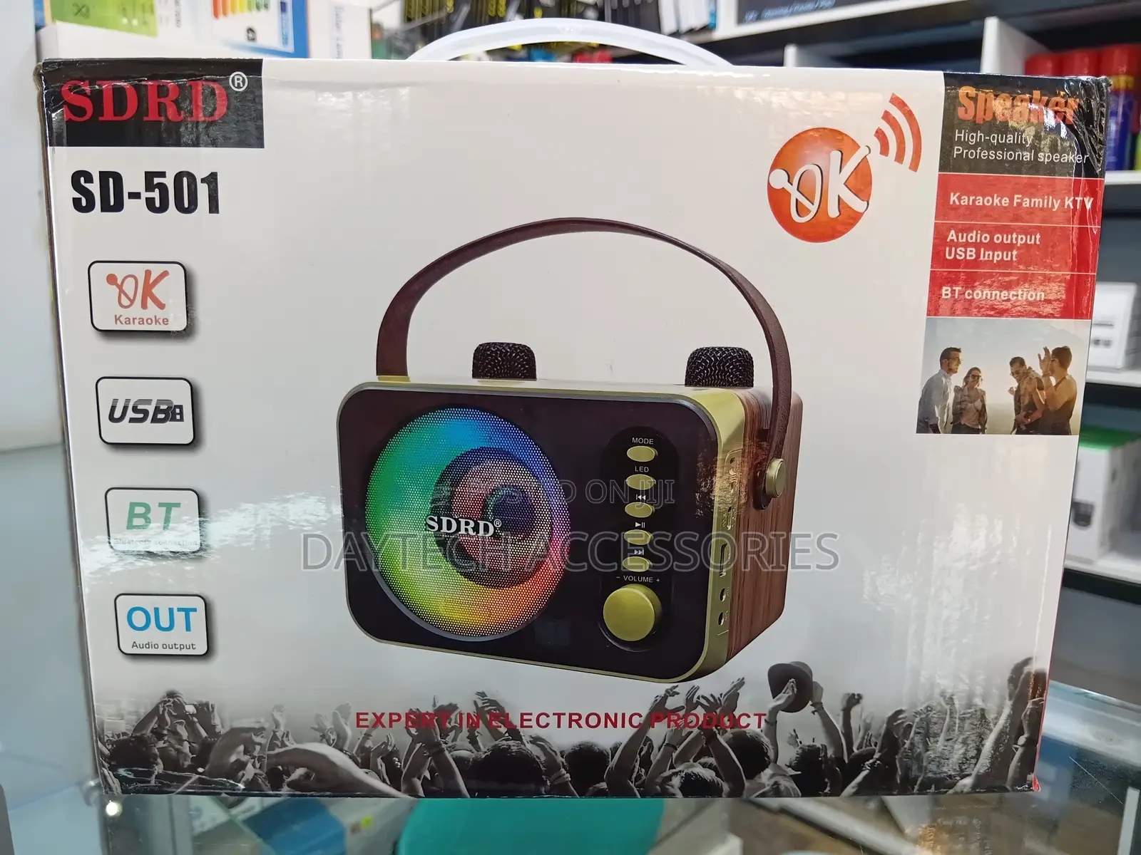 Portable Home Karaoke Speaker.