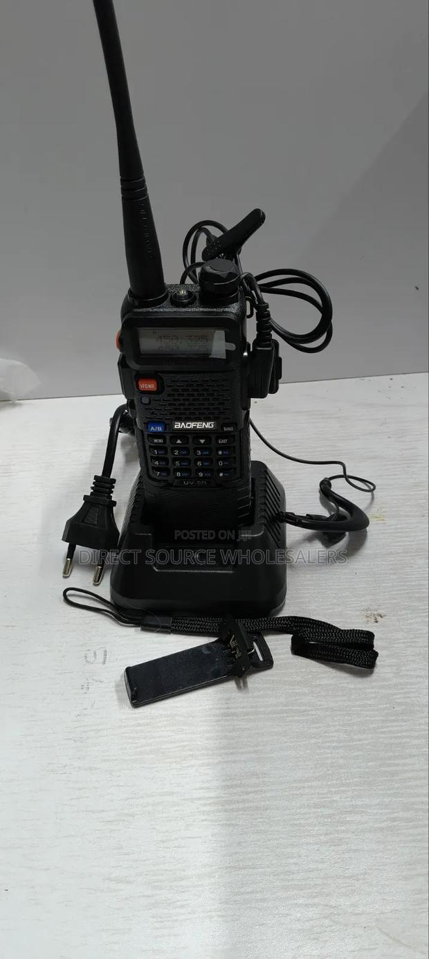 Uv-5r Plus Baofeng Walkie Talkie Rechargeable Two Way Radio