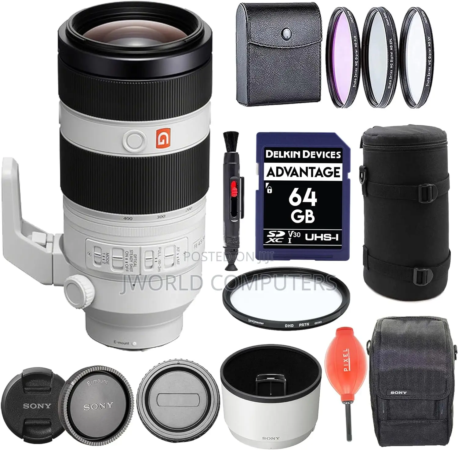 Sony Fe 100-400mm F4-5.6 Gm Oss Lens