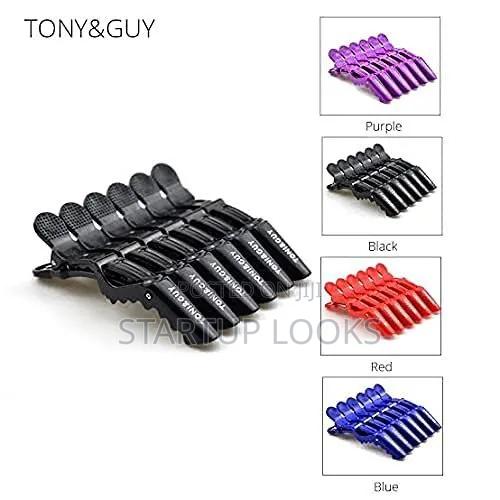 Crocodile Hair Clips Pack 6pcs