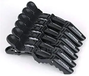 Crocodile Hair Clips Pack 6pcs