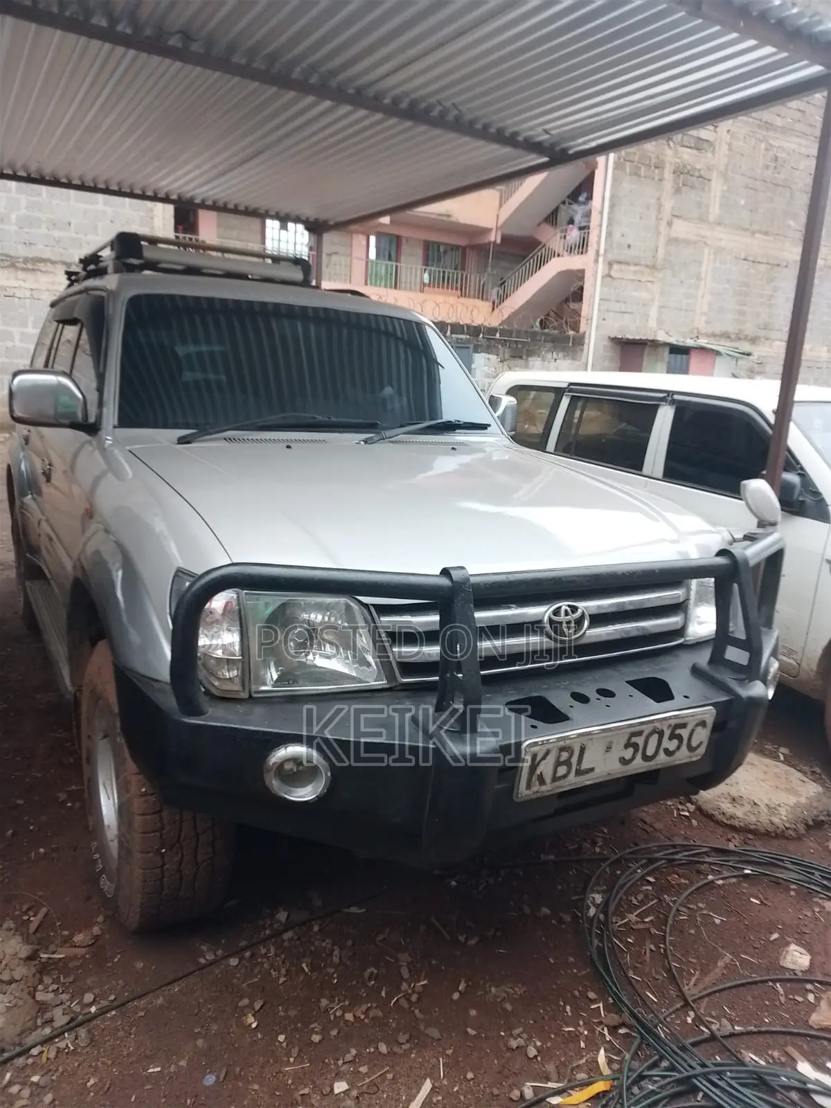Toyota Land Cruiser Prado 3.0 D-4D 2002 White