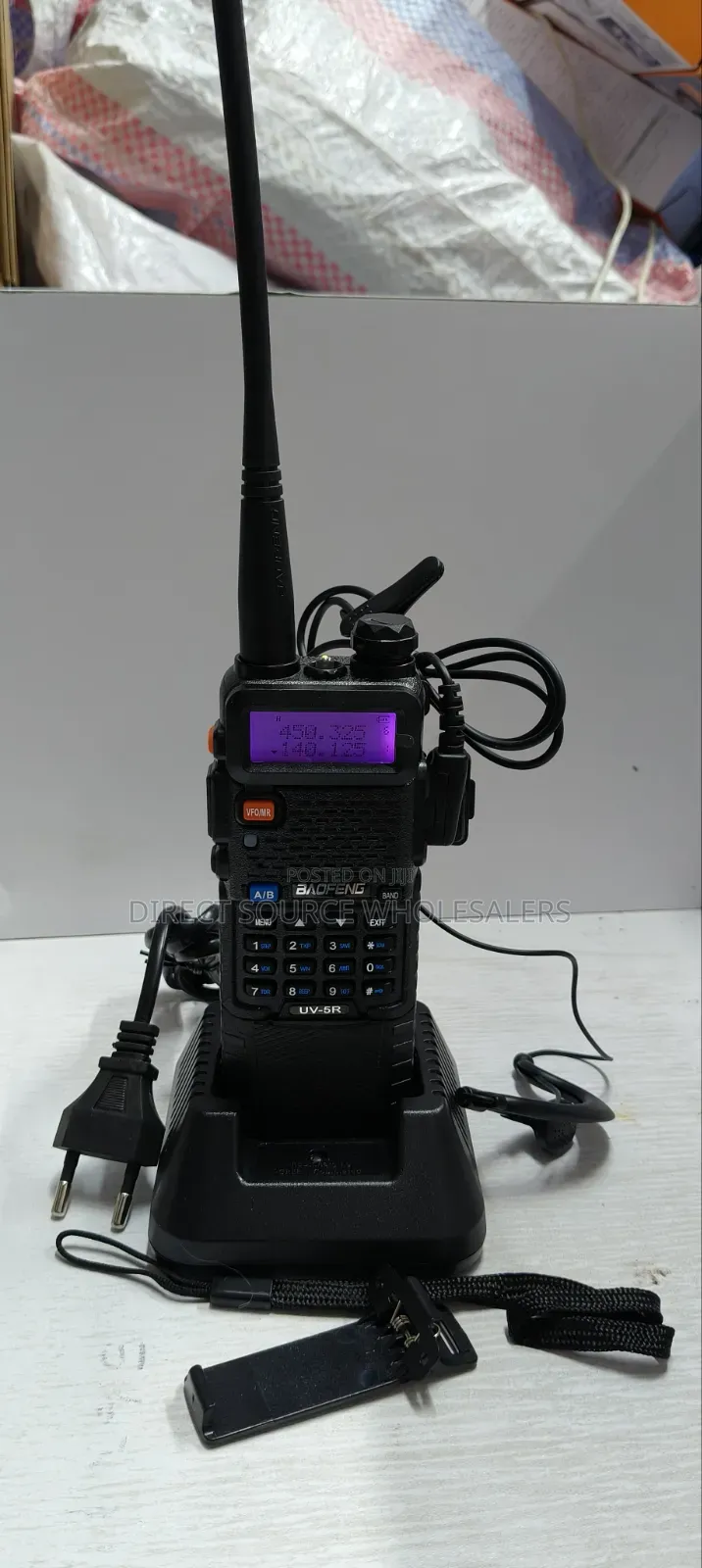 Baofeng Uv-5r Plus Dual Band VHF Uhf Walkie Talkie Radio Call