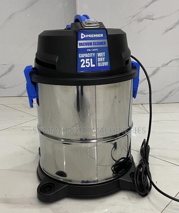Premier Wet and Dry Vaccum Cleaner 25 Liters, 1200w