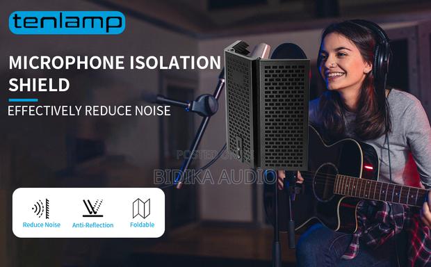 Microphone Isolation Shield 3 Sided