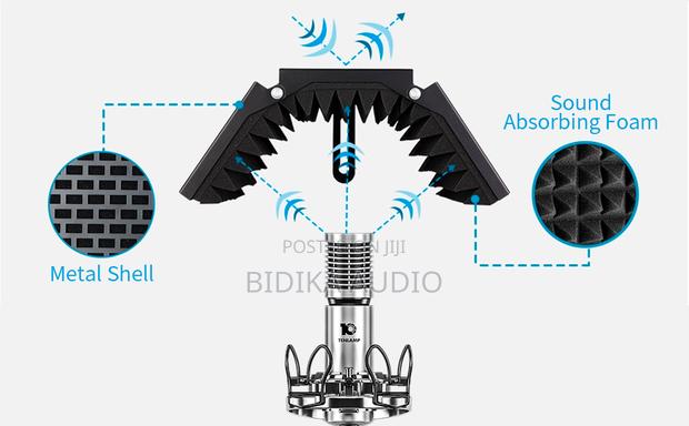Microphone Isolation Shield 3 Sided - thumbnail 2