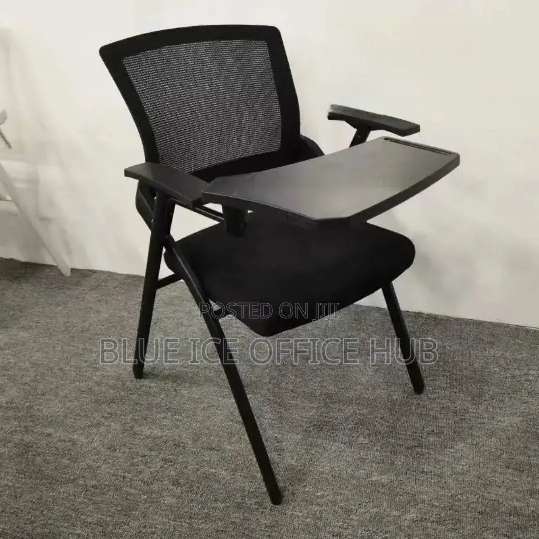 Black Foldable Training Chair