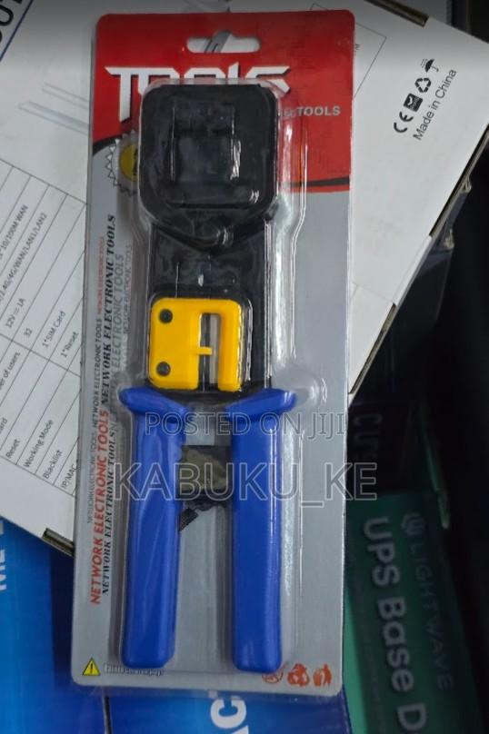 Rj45 Crimp Tool Pass Through Cat5 Cat5e Cat6