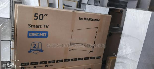 Decho 50inch Smart Android Frameless Led Tv, Youtube, Netflix - thumbnail 2