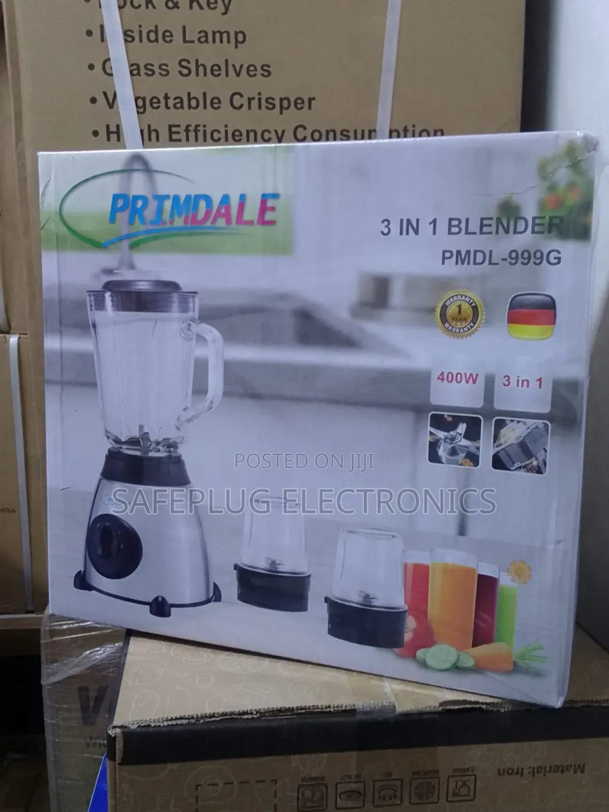 1. Primdale 3-in-1 Blender (Blender, Grinder Chopper) –