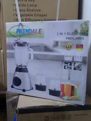 1. Primdale 3-in-1 Blender (Blender, Grinder Chopper) –