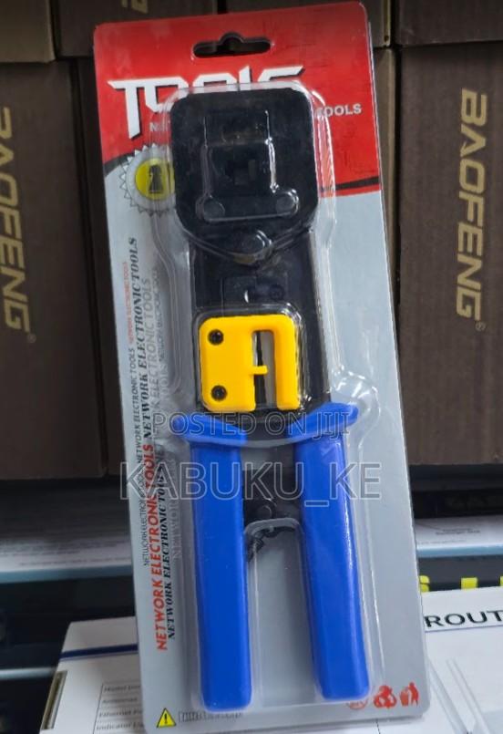 Rj45 Pass-Through Crimping Tool