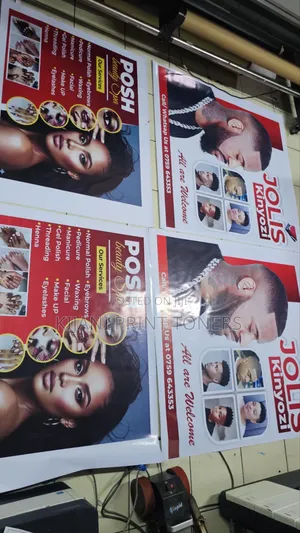 Salon/Spa Banners Stickers