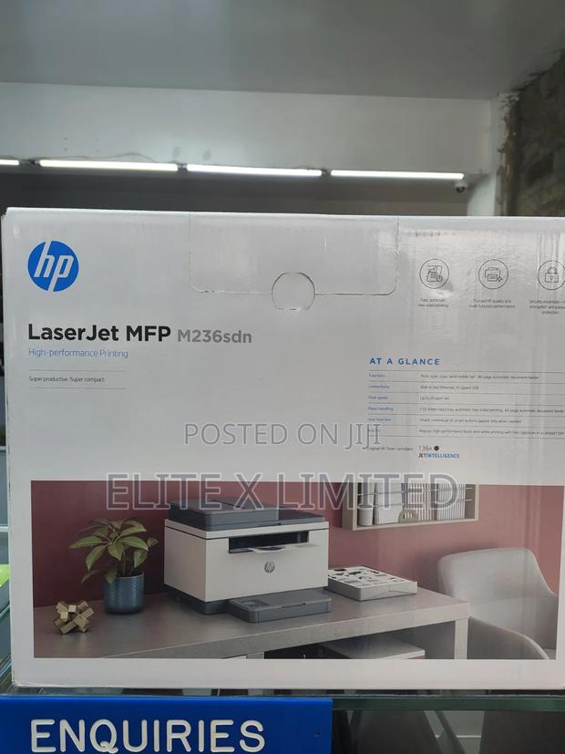 Hp Laserjet MFP M236sdn Printer - thumbnail 3