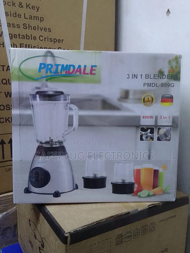 Primdale 3-in-1 Blender With Grinder Chopper – Efficient Reliable - main view