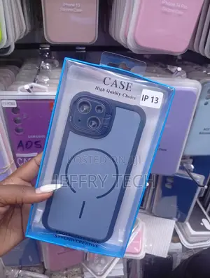 iPhone 13 or iPhone 14 Pro Magnetic Silicone Phone Case