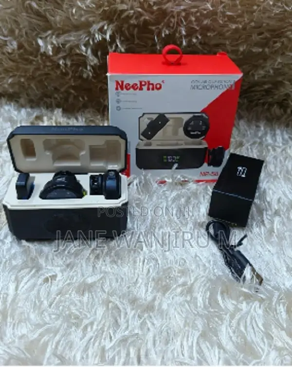 Np 58 Type-C Wireless Microphone Clear and Powerful Output