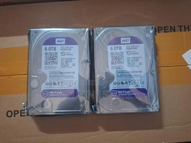 Hard Disk Western Digital 6tb CCTV Cameras