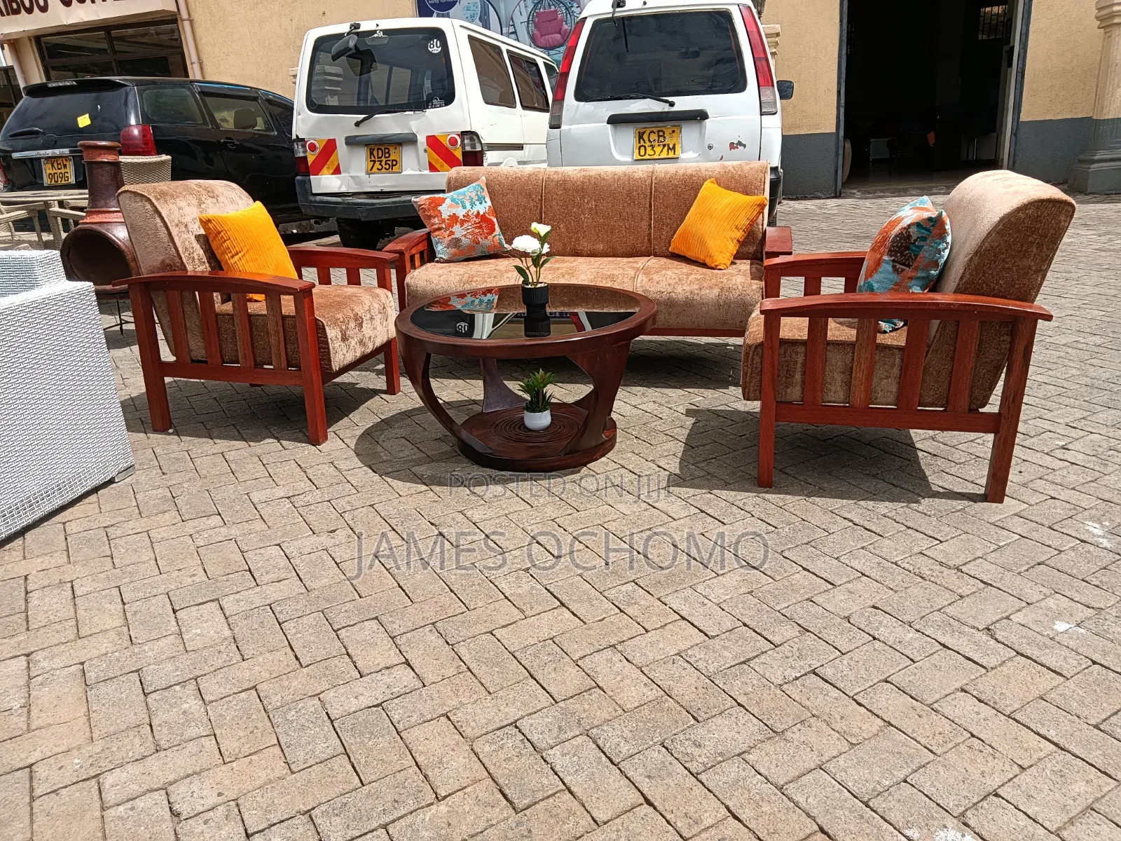 Open Sofa Set